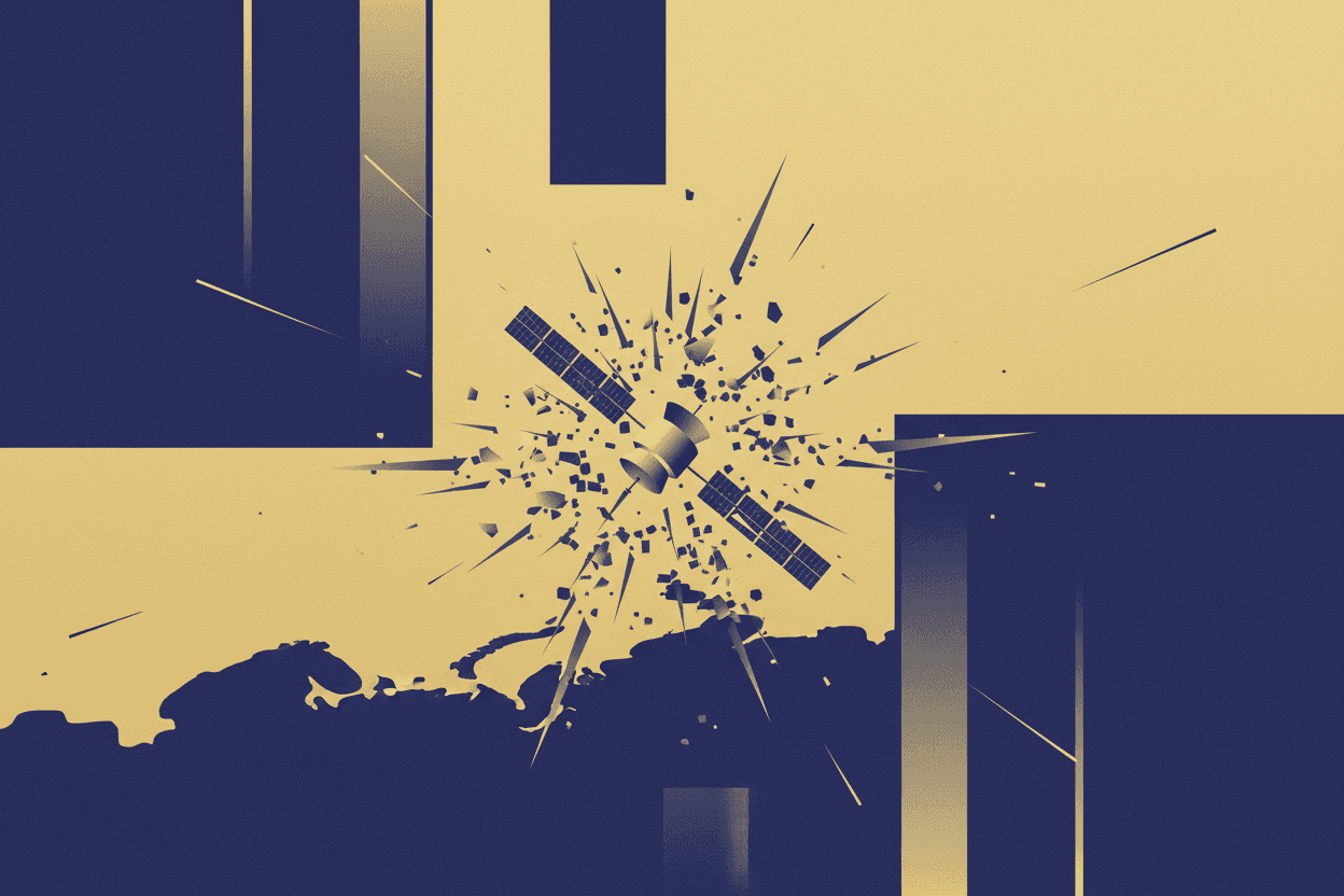 The Day Two Satellites Crashed and Nobody Stopped It